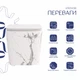 Унитаз подвесной Qtap Tern Ultra Quiet 520×345×325 мм, Marble, с сиденьем Slim Duroplast / Soft-close / Quick Release - изображение 4