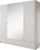 Шкаф платяной Perfect Home Lante 4D2S/213 54.6x208.4x213 см, 4-дверный, зеркало Бежевый (000012376708) - изображение 1