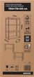 Стелаж металевий Profix 62033C 4 полиці 150 x 75 x 30 см Чорний (5903755198020) - зображення 15