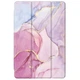 Чохол-книжка BeCover Soft Edge TPU для Xiaomi Redmi Pad SE 8.7 Pink Marble (712576) - зображення 3