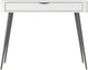 Стол туалетный Perfect Home Lante 1S/100 100.2x38x78 см, 1 ящик, черные ножки Белый (000012377620) - изображение 4