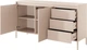 Комод Perfect Home Senso 2D3S/153 81.4x153.5x39.5 см, 2-дверний, 3 шухляди Бежевий (000012376637) - зображення 2