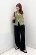 Женские сандалии Uniqlo 495029603 38 Черные (1159863603) - изображение 14