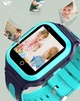 Дитячий розумний смарт годинник D7 з сім картою, GPS, функцією прослуховування, кнопкою SOS та акумулятором 1000 мАг До 7 днів роботи Чорний - зображення 8