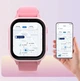 Умные детские часы-телефон Lemfo M91 с TikTok, YouTube, Instagram, WhatsApp, SIM-картой 4G, прослушкой, GPS геолокацией и 16 ГБ памяти До 5 дней работы Розовый - изображение 6