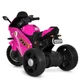 Дитячий електромотоцикл BAMBI Ducati M 6345ELR-8 рожевий (EVA, екошкіра, USB, Bluetooth) - зображення 3