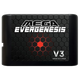 Флэш Картридж Evergenesis Mega Drive Sega V3 Pro EDMD 4Gb 3000 in 1 Английская Версия - изображение 1