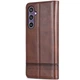 Кожаный чехол-книжка AZNS Classic series для Samsung Galaxy S26 (Dark Brown) (254840) - изображение 2
