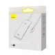 USB-хаб Baseus Lite Series Hub 4-in-1 USB-C to 4хUSB-A/USB-C 1m Black (WKQX030401) - зображення 5