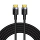 Кабель Baseus Cafule HDMI 4K to HDMI 4K 5m Black (CADKLF-H01) - зображення 1
