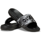 Чоловічі Крокс Шльопанці Камуфляж Слайд Чорні Crocs All Day Camouflage Slide Black/Grey (46-47, чорний) - зображення 1