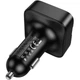 Автомобильный FM-модулятор HOCO E87 Delta Bluetooth 5.4 с быстрой зарядкой PD 20W + QC 3.0 15W Черный - изображение 6