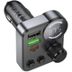 Автомобильный FM-модулятор HOCO E86 Alegria Bluetooth 5.4 с быстрой зарядкой PD 30W + QC 3.0 18W Черный - изображение 3