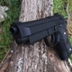 Страйкбольный Пистолет Beretta M92 VIGOR V22 металл, пластик стреляет пульками 6 мм Чёрный - зображення 2