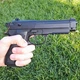 Страйкбольный Пистолет Beretta M92 VIGOR V22 металл, пластик стреляет пульками 6 мм Чёрный - зображення 3