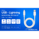 Кабель Borofone BX115W USB - Lightning 2.4А, 1м, White - изображение 2