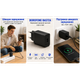 Сетевое зарядное устройство Borofone BAS72A USB-A 18W QC Black - изображение 3