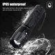 Мощный Телескопический Фонарик 5 в 1 с белым светом / LED фонарь + 3 батарейки AAA - изображение 8