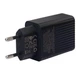 Сетевое зарядное устройство Borofone BAS74A USB-C 20W + USB-A 18W Black - изображение 7