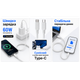 Кабель Borofone BX115W Type-C - Type-C 60W, 1м, White - изображение 3