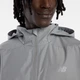 Мужская серая ветровка New Balance Elusive Shell 52 (XL) (MJO5BXYST) - изображение 5