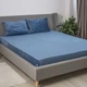 Простирадло ТЕП "VELOUR" з резинкою темно-синій, 160x200 - изображение 7