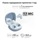 Навушники бездротові TWS Baseus AirNora 2 з активним шумозаглушенням ANC Bluetooth 5.4 Галактичні сині - зображення 4