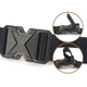 Ремінь Sports Belt Adjustable Quick Release Buckle Outdoor Training Mountaineering, Нейлон, Пластик, Black - зображення 3