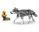 Конструктор LEGO Creator Сірий вовк (31393) - зображення 3
