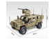 Дитячий конструктор Броньована машина JLTV на 2479 деталей (628013) - зображення 2