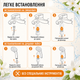 Фільтр для душу H201 Jasmine Flower Жасмін 2 шт ароматизований для очищення та пом’якшення води зі СПА-ефектом - зображення 2
