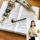 Закладка для книги з ремінцем «Boho Olive» бежева BB-36 - зображення 1