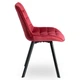 Стул MEBEL ELITE RICK Velvet Бордовый ножки черные ME.RICK/BOR/V/K - изображение 3