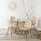 Стул MEBEL ELITE YORK Velvet Кремовый ножки золотые ME.YORK/KR/ZL/V/K - изображение 2