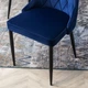 Стул MEBEL ELITE CORK Velvet Темно-синий ножки черные ME.CORK/GR/V/K - изображение 6