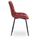 Стул MEBEL ELITE CHRIS Бордовый велюр ME.CHRIS/BOR/CZ/V/K - изображение 2