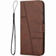 Чохол-книжка з застібкою UniCase Jet Cover для Infinix GT 50 Pro - Brown - зображення 3