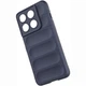 Силиконовый (TPU) чехол Deexe Terra Case для Motorola Edge 70 Pro - Dark Blue - изображение 2