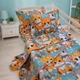 Комплект постельного белья Mirson Семейный 2 x 143 x 210 см 17-0969 Dapper Cats Ranforce Elite (2200013494751) - изображение 1