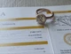 Срібна каблучка з муасанітом 5Ct Розмір 18 Сертифікат (9305) - зображення 8