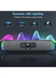 Портативна Bluetooth-колонка для телефонів та ПК з підсвіткою R200 сірий Soulion - зображення 2