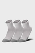 Білі шкарпетки (3 пари) UA Heatgear Quarter Under Armour M 1353262-100 - изображение 1