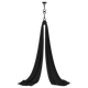 Стрічка для повітряної акробатики Acro4f 6 м Чорна AS-6M-BLACK (5906506410150) - зображення 1