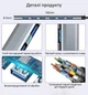 USB-хаб Dynamode USB 3.0 Type-C/Type-A на 7 портів: 1x USB 3.0, 6x USB 2.0, метал Темно-сірий (DM-UH-701AC) - зображення 10