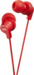 Навушники JVC HA-FX10 Red (JVC HA-FX10RE) - зображення 1