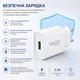 Мережевий зарядний пристрій Voltex Smart VLT-210 2.1A 10,5W White - зображення 3
