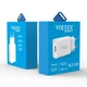 Мережевий зарядний пристрій Voltex Smart VLT-210 2.1A 10,5W White - зображення 4