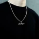 Подвеска кулон на шею лил пип цепочка LiLPeeP от украинского производителя из нержавеющей стали на подарок - изображение 2