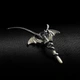 Підвіска кулон на шию дракон ланцюжок DRAGON LIGHT від українського виробника з нержавіючої сталі на подарунок - зображення 1