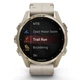 Смарт-годинник Garmin fenix 8 43 mm, amoled, Saph, SftGldSS/FogGryLeatherBnd, Excl, gps (010-02903-40) - зображення 7